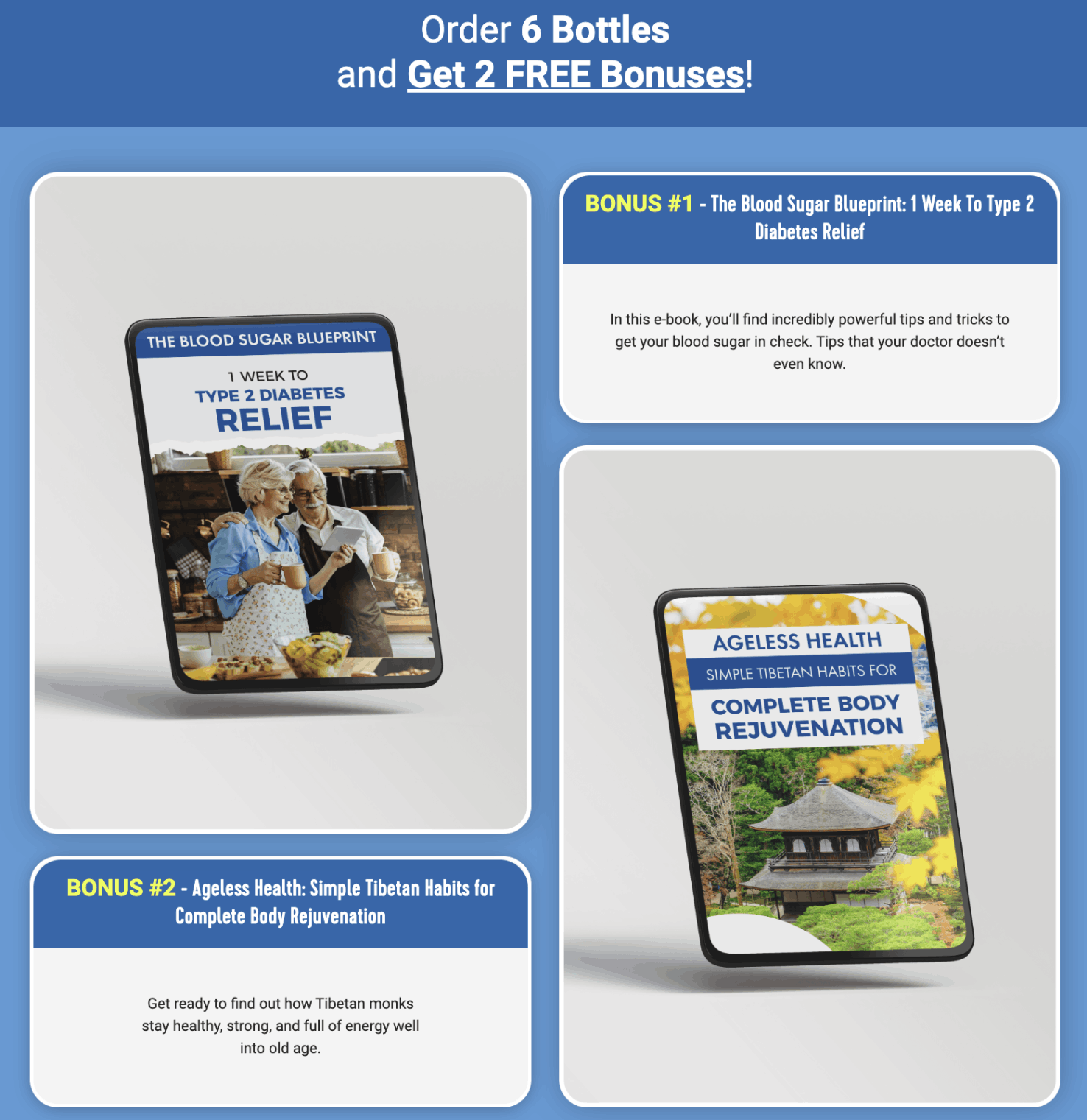 Nervovive bonus eBooks with multi-bottle order